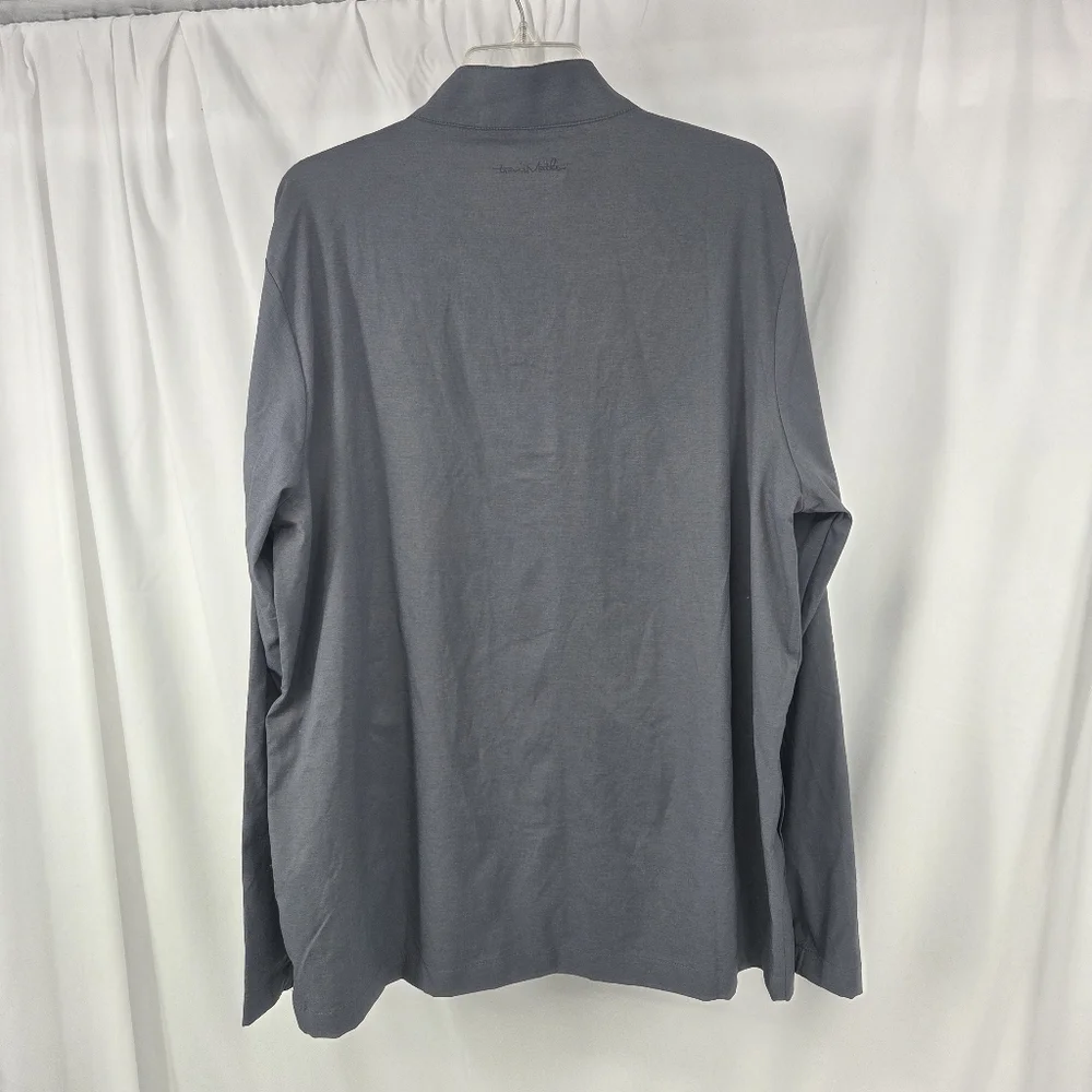 Travis Mathew NWT Surefside Full Zip Jacket Quiet Shade Grey Heather XL